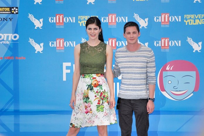 Alexandra Daddario and Logan Lerman