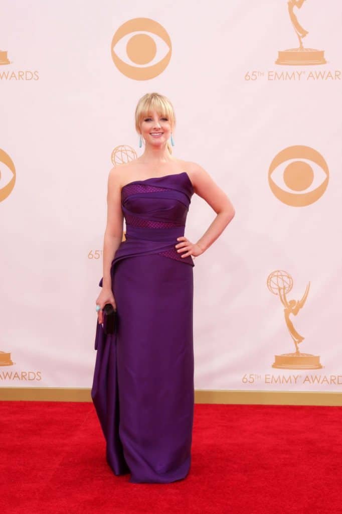 Melissa Rauch op de Jaarlijkse Primetime Emmy Awards