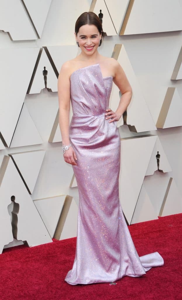 Emilia Clarke at the Academy Awards held at the Hollywood