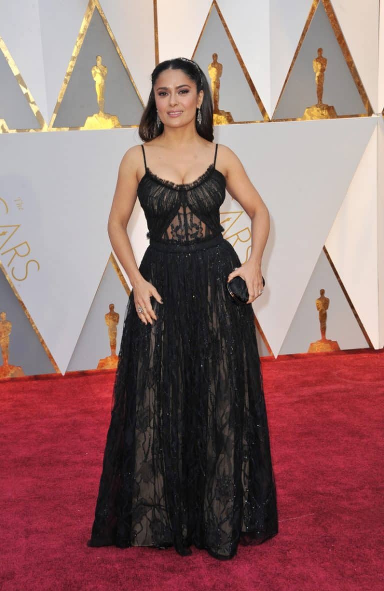 Mesures de Salma Hayek Taille, Poids,