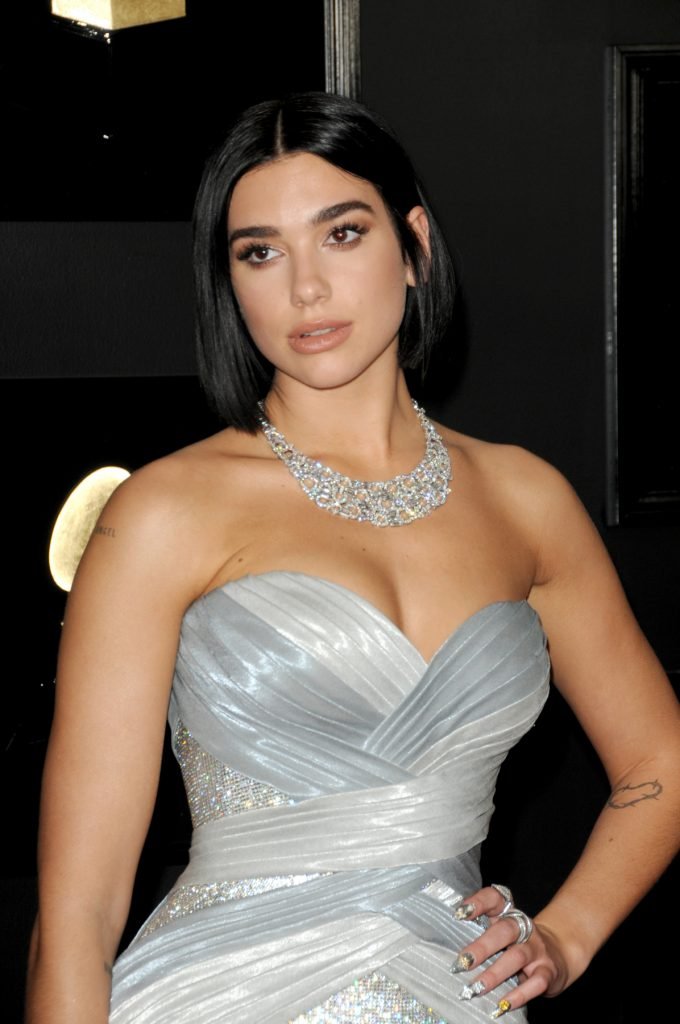 Dua Lipa at the Grammy Awards