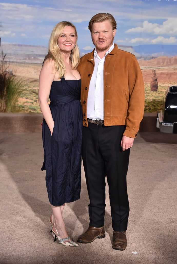 Kirsten Dunst with Jesse Plemons