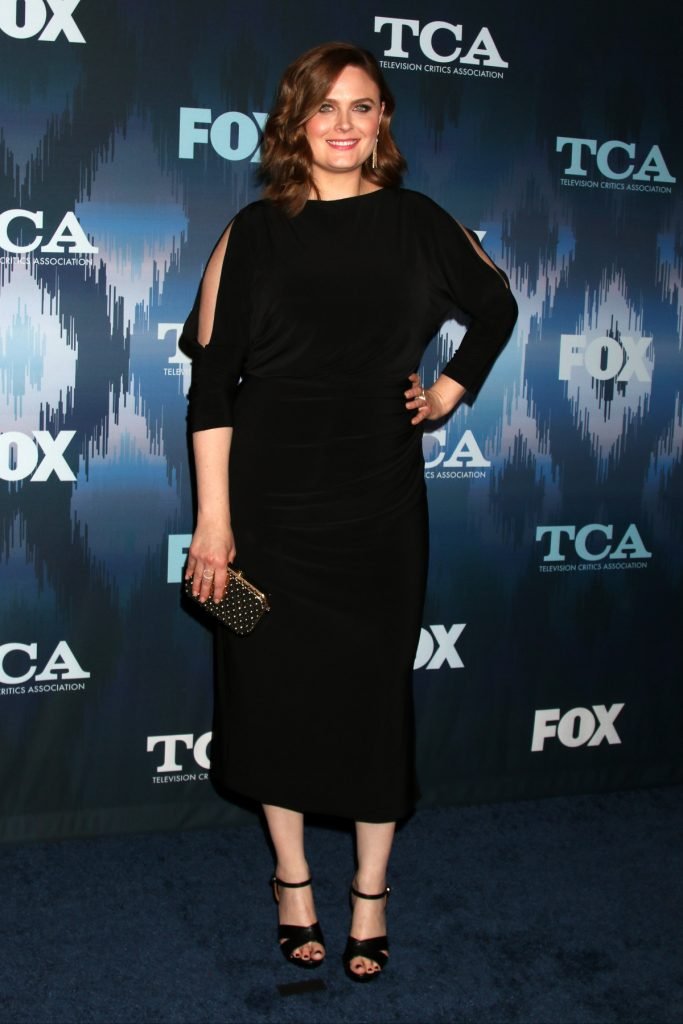 Emily Deschanel at FOXTV TCA Winter Star Party