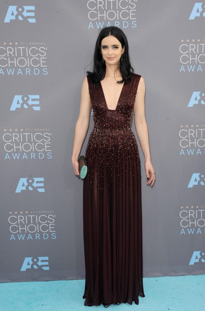 Krysten Ritter at Annual Critics Choice Awards