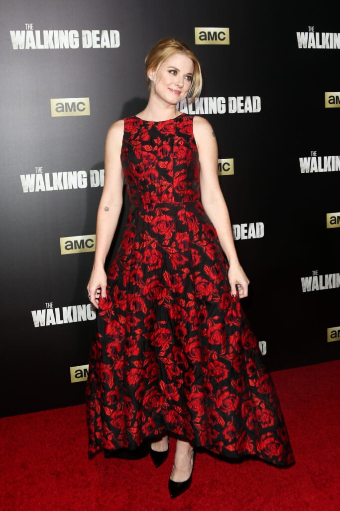 Alexandra Breckenridge at The Walking Dead premiere