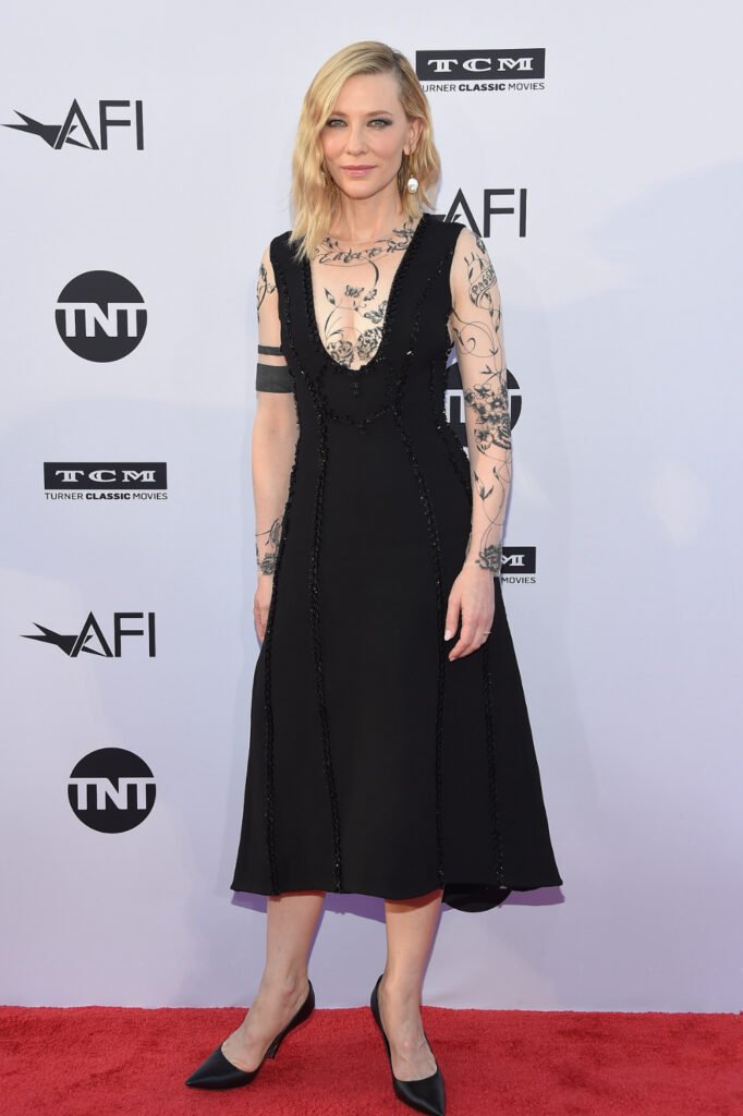 Cate Blanchett arrives for the AFI Lifetime Achievement Awards