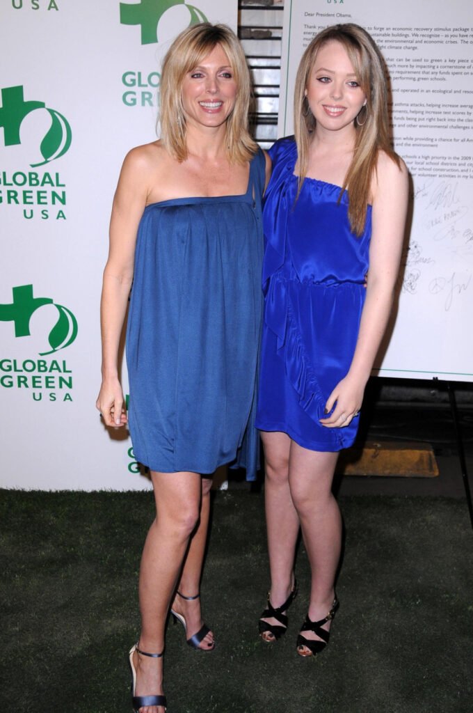Marla Maples and Tiffany Trump at Global Green USA Annual Pre-Oscar Party