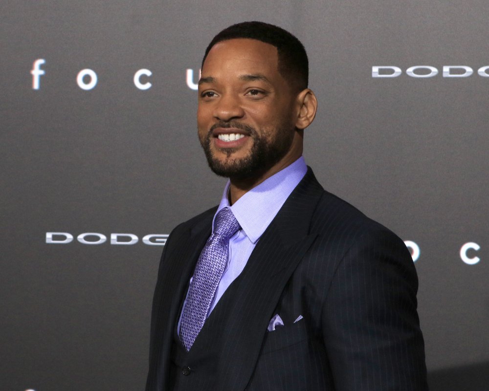 Will Smith at the Focus Premiere