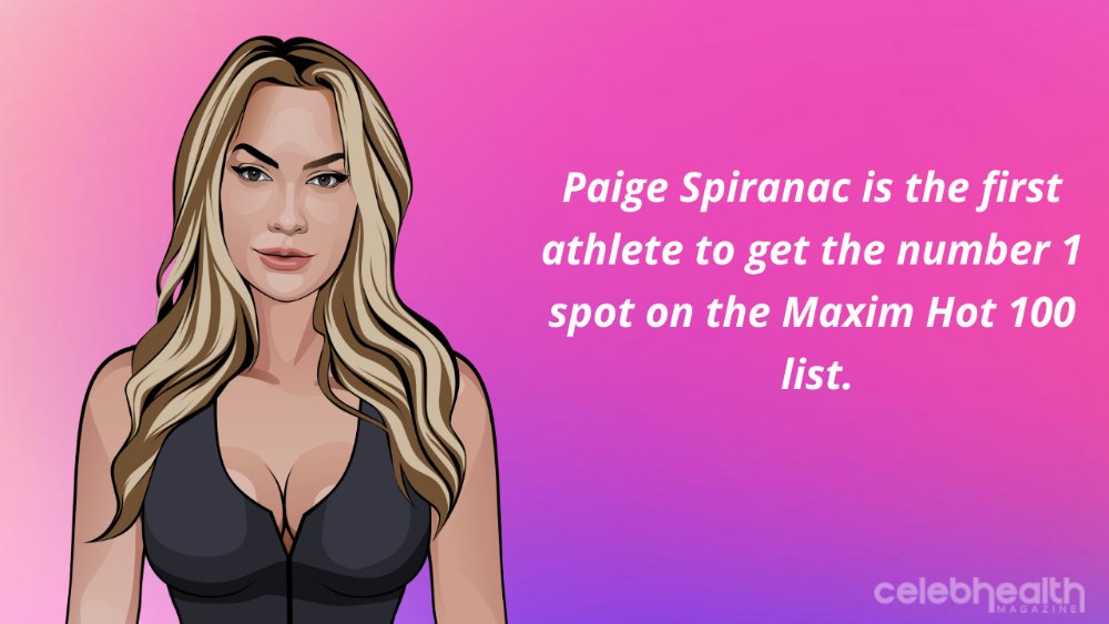 Paige Spiranac on Maxim Hot 100