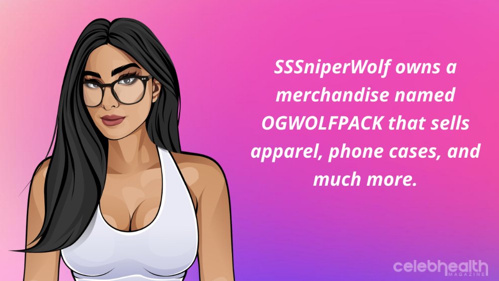 SSSniperWolf's Height, Weight, Real Name, Age, Biography, and More 3 SSSniperWolf's Merchandise