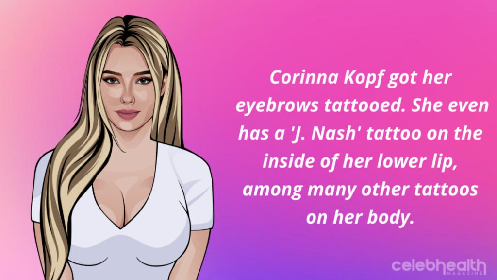 Corinna Kopf’s Height, Weight, Age, Biography, Education, and More 4 Corinna Kopf's Tattoos
