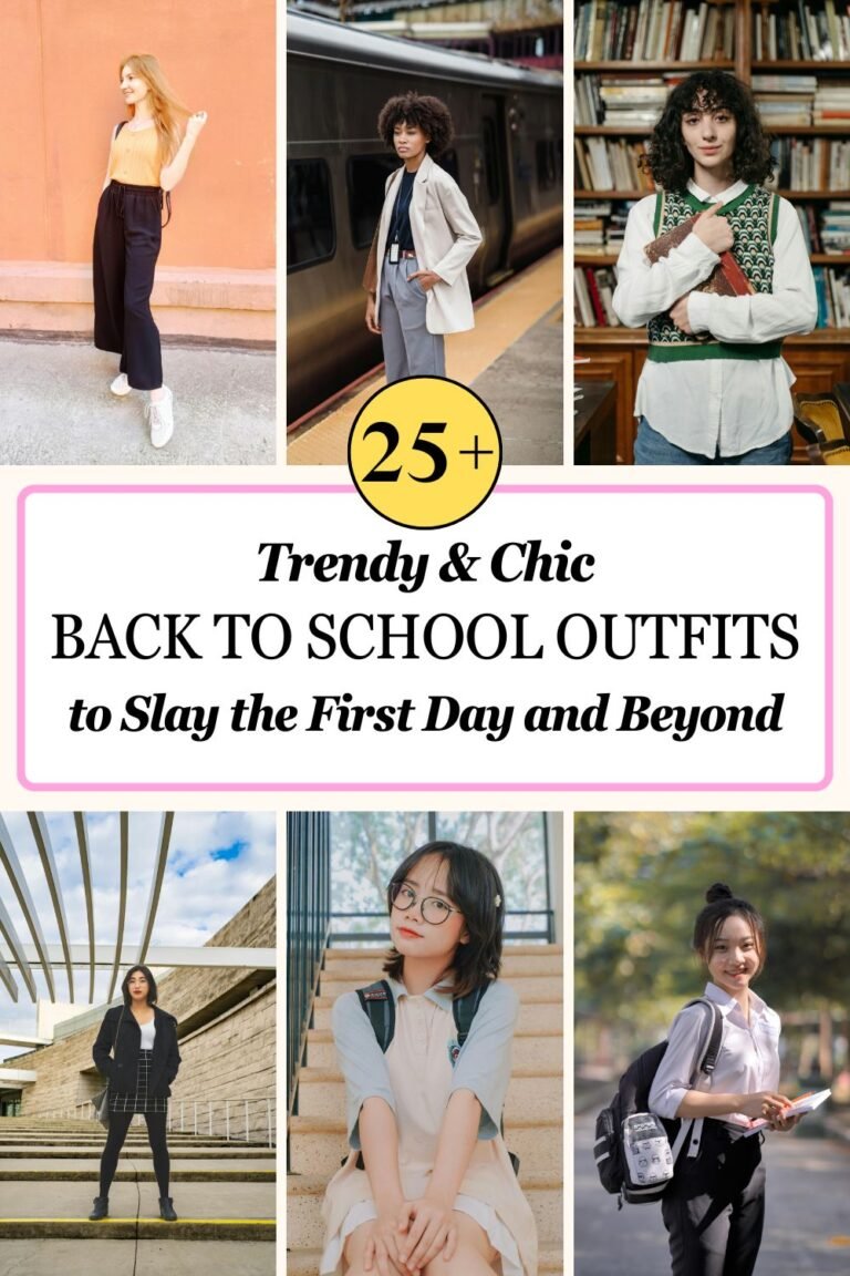 25+ Back to School Outfits