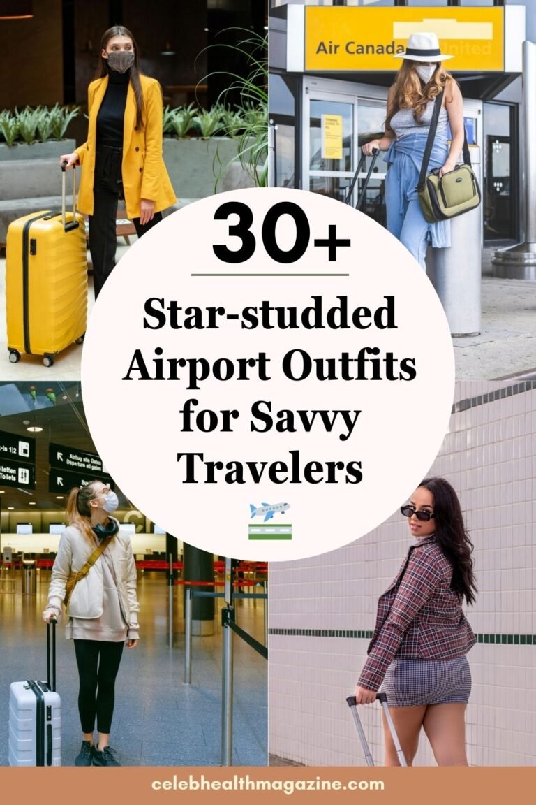 30+ Airport Outfits Inspired by Celebrities for Trendy Travelers 1 Airport Outfits
