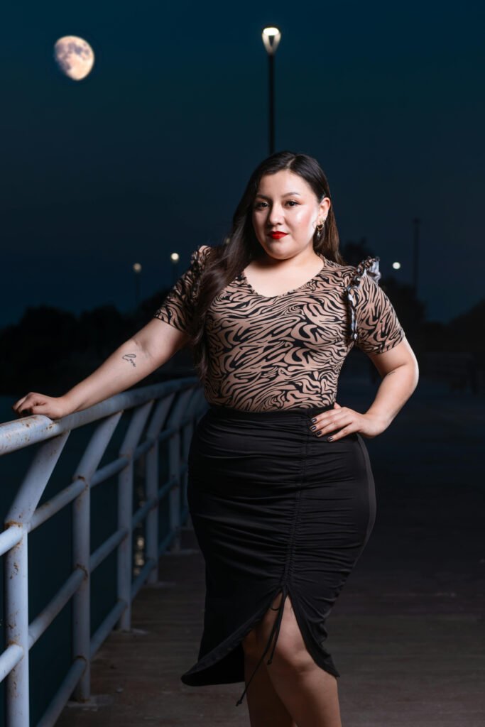 Plus Size Women Dinner Date Outfit