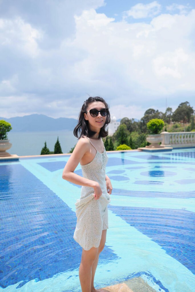 Pool Party Sundress Outfit