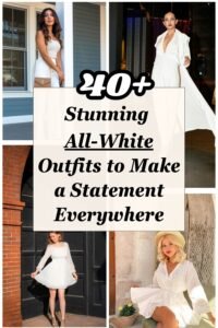 40+ Stunning All-White Outfits to Make a Statement Everywhere 2 All White Outfits Pins