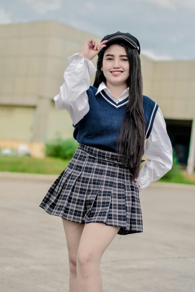 Autumn Tennis Skirt Outfit (3)