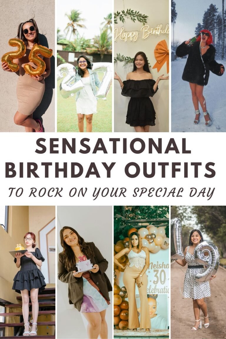 37+ Sensational Birthday Outfits to Rock Your Special Day 2 Birthday Outfits Pins