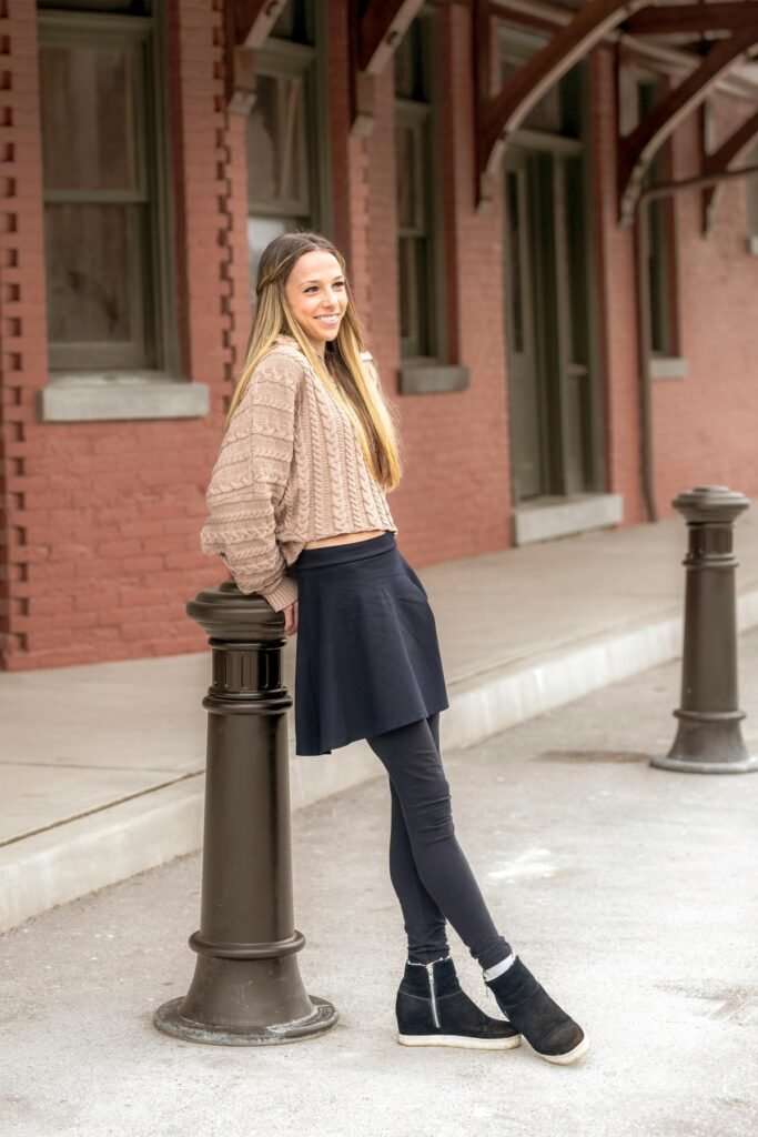 Classy Tennis Skirt Outfit (1)