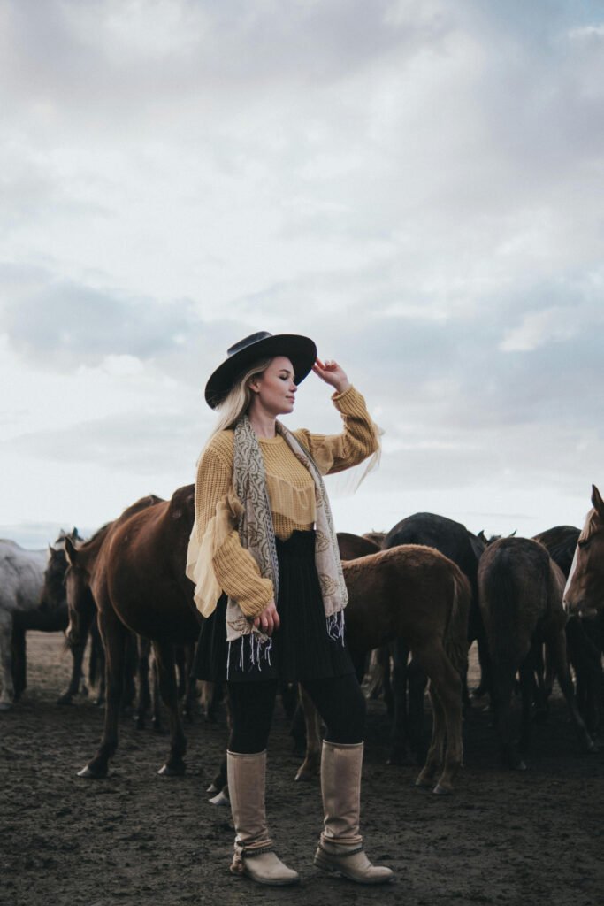 Cold Weather Winter Rodeo Outfit