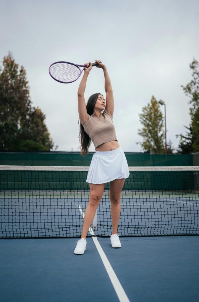 College Game Day Tennis Skirt Outfit (1)