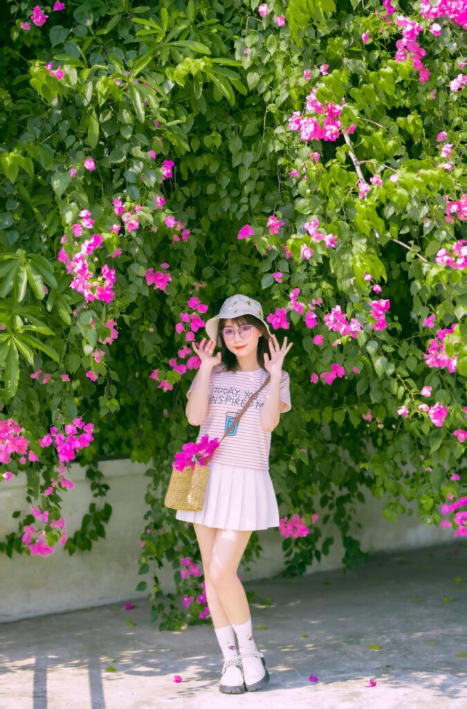 Cute Korean Garden Party Outfit