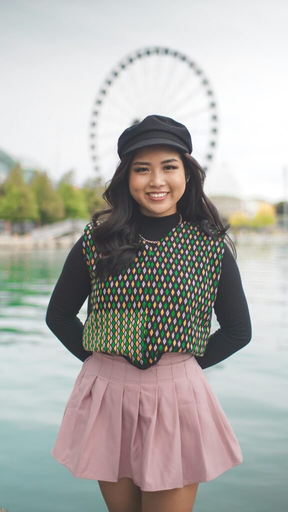 Cute Valentine's Tennis Skirt Outfit