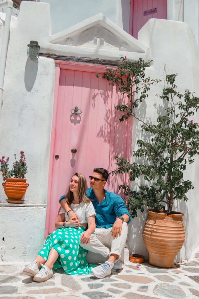 Greece Couples Vacation Outfit