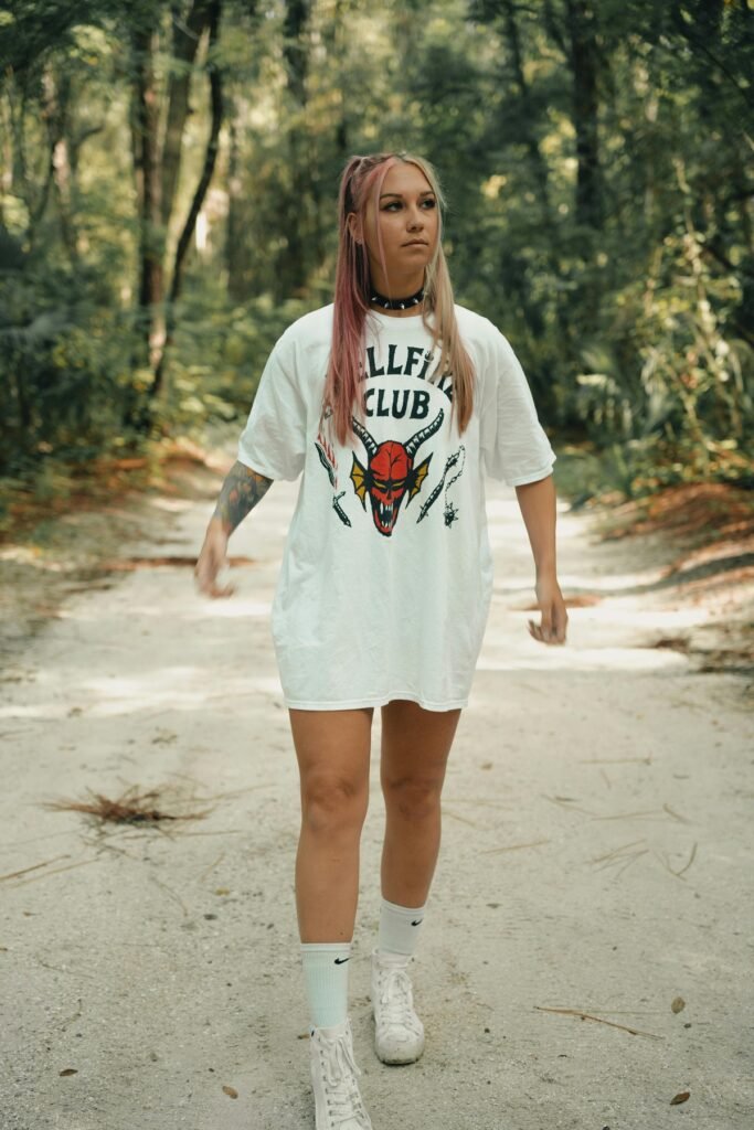 Grunge All White Outfits