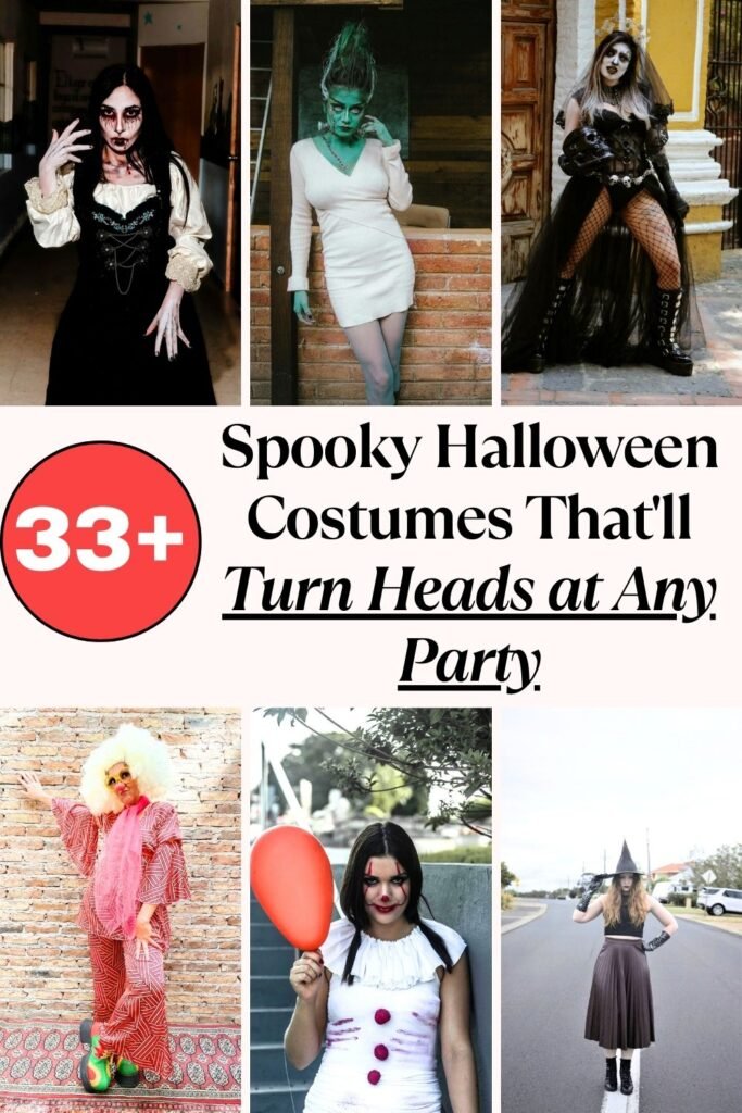 33+ Spooky Halloween Costumes That'll Turn Heads at Any Party 1 Halloween Outfits Pins