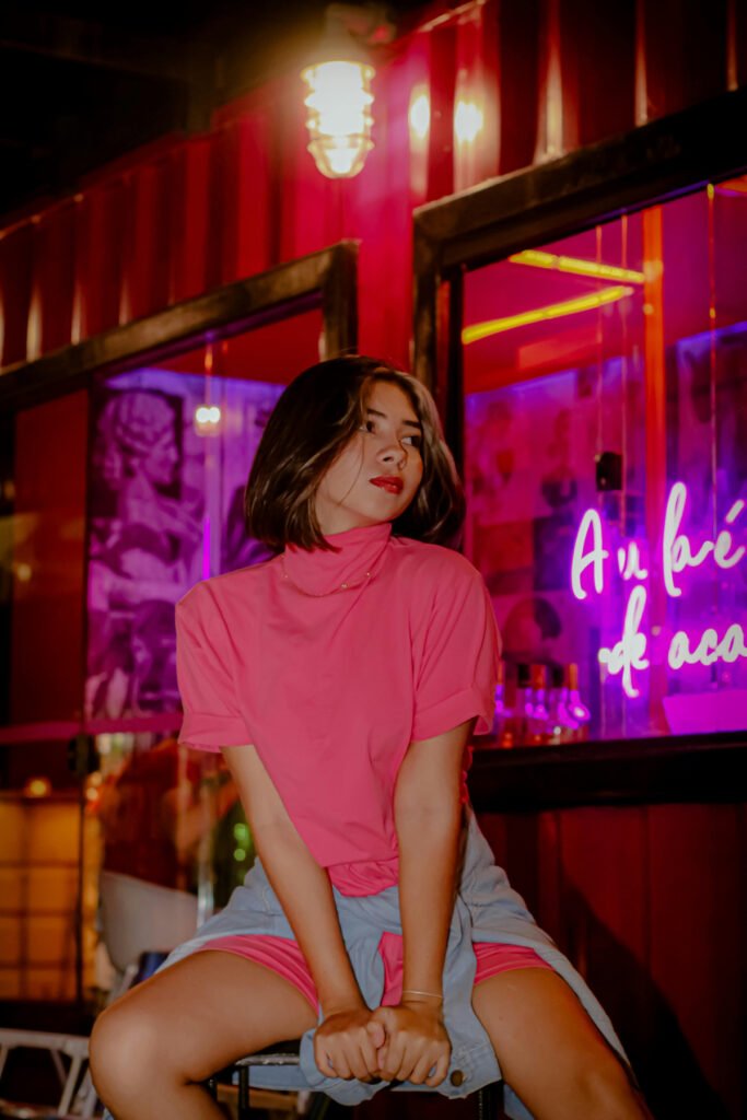 Night Club Pink Outfit