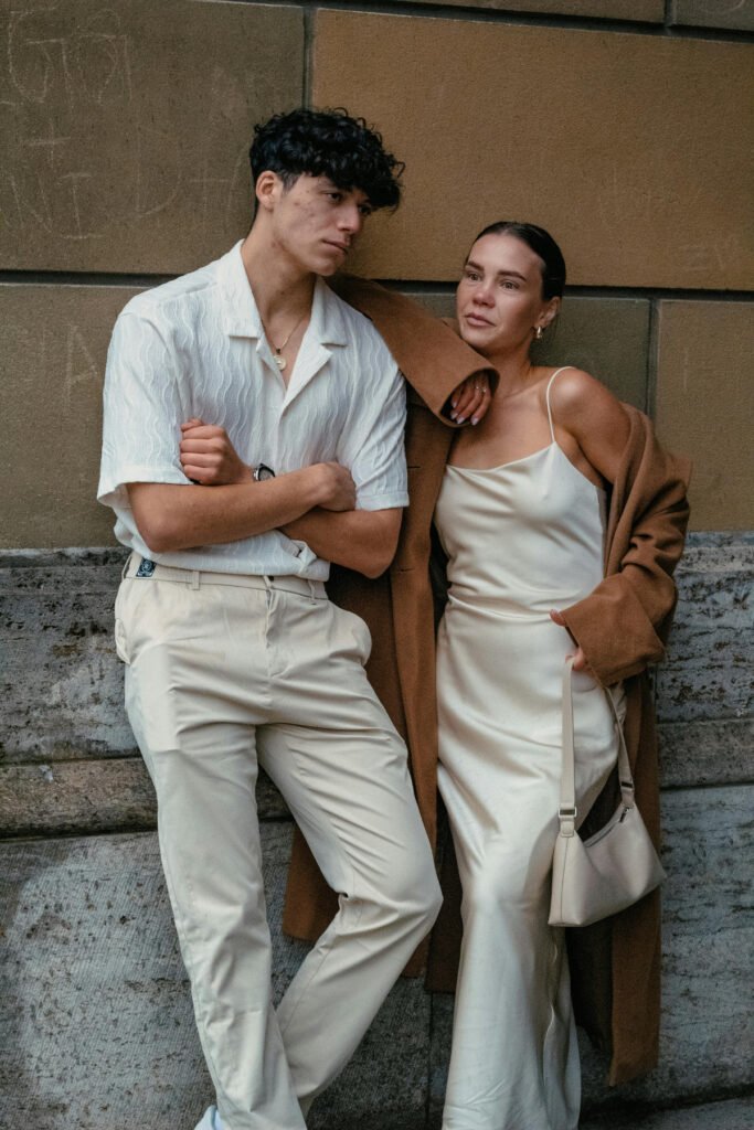 Old Money Couples Vacation Outfit