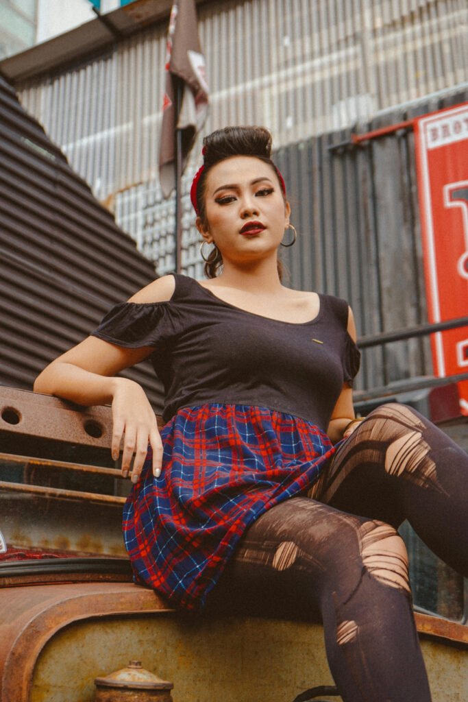 Older Women Grunge Outfit
