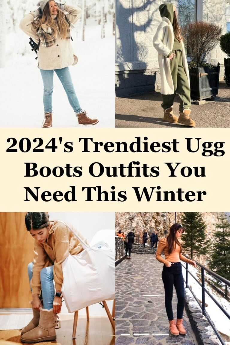 2024's Trendiest Ugg Boots Outfits: 25+ Ideas to Steal This Winter 5 Ugg Boots Outfits Pins