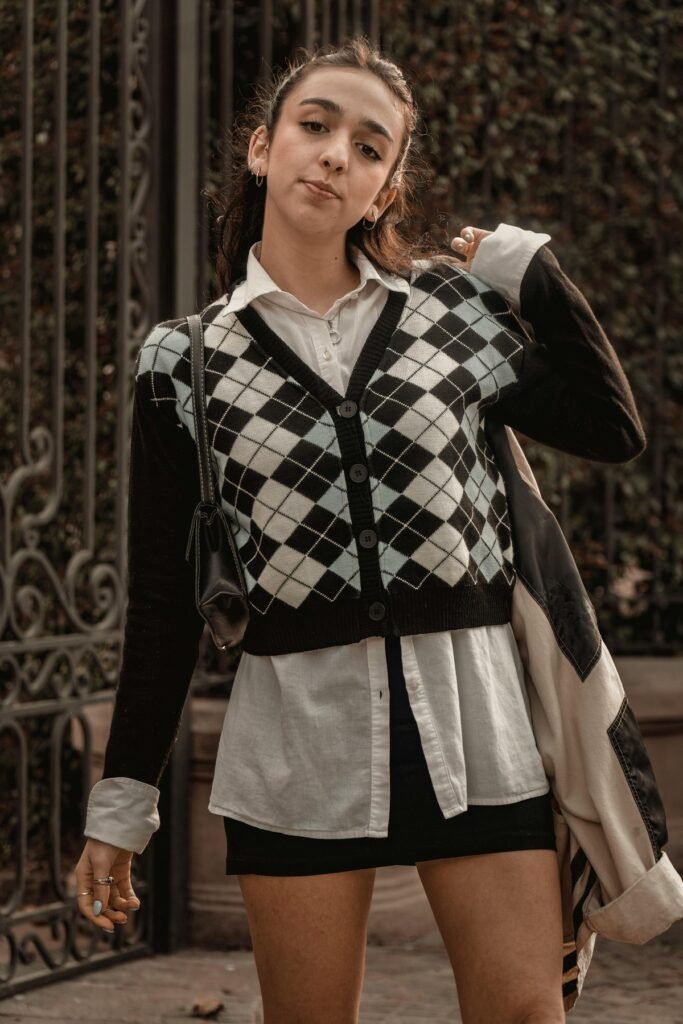 Baddie Preppy School Outfit