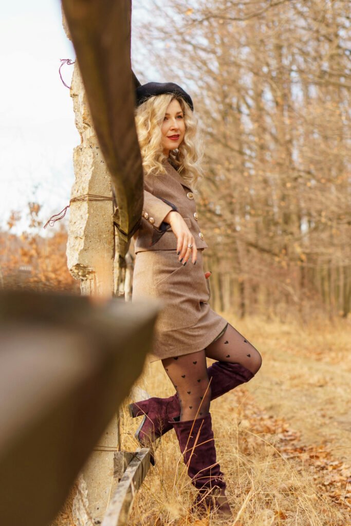 Boho Fall Skirt Outfit