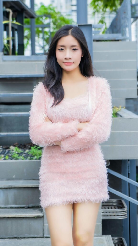 Casual Sweater Dress Outfit (1)