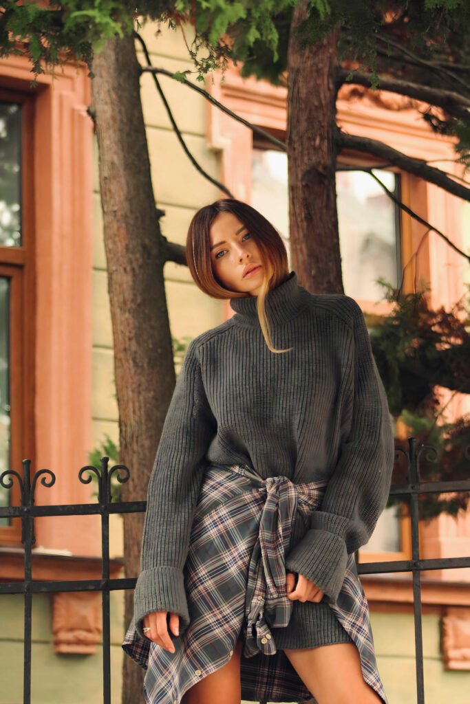 Casual Sweater Dress Outfit (3)