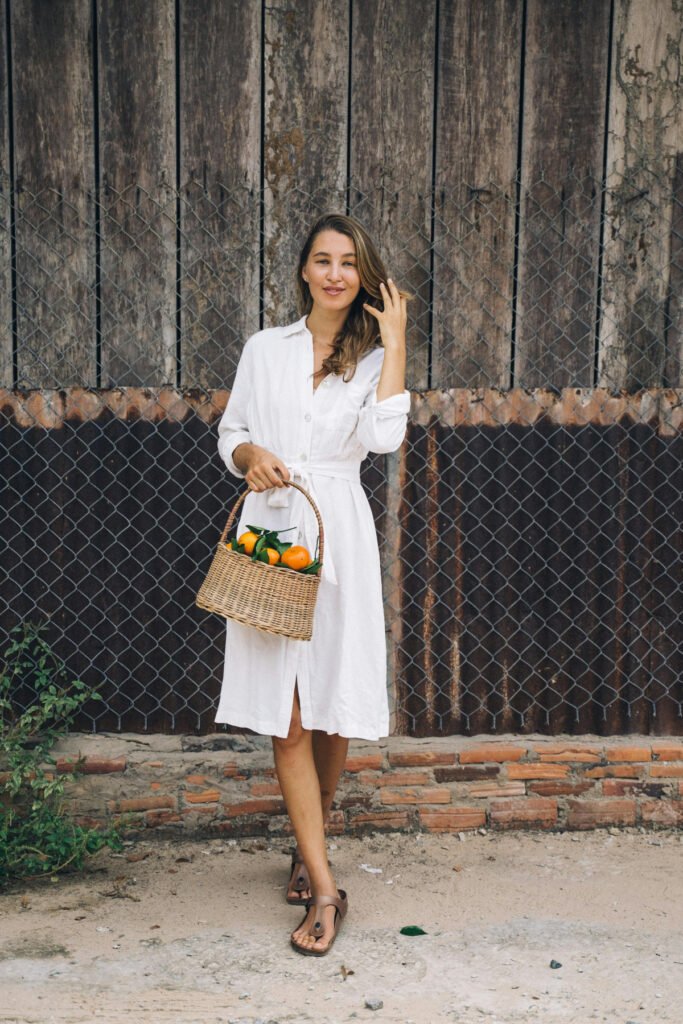 Classy Apple Picking Outfit (2)