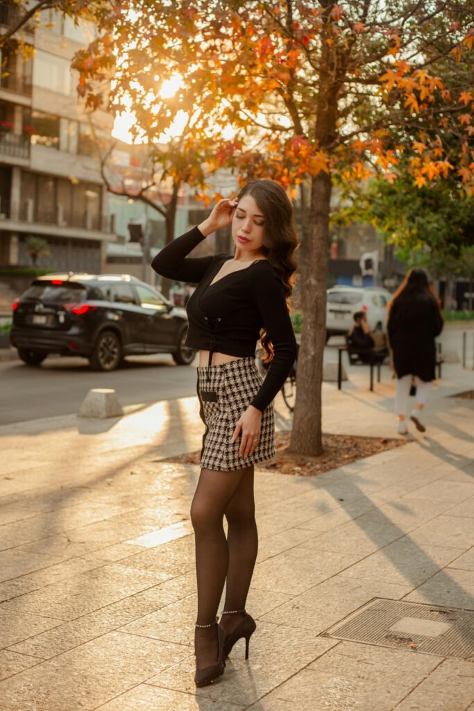 Elegant Fall Skirt Outfit (2)