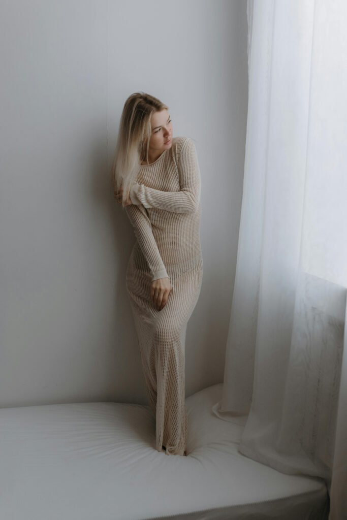 Elegant Sweater Dress Outfit (2)