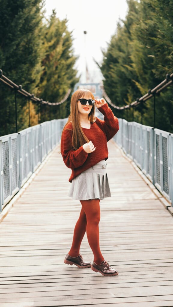 European Fall Skirt Outfit (1)