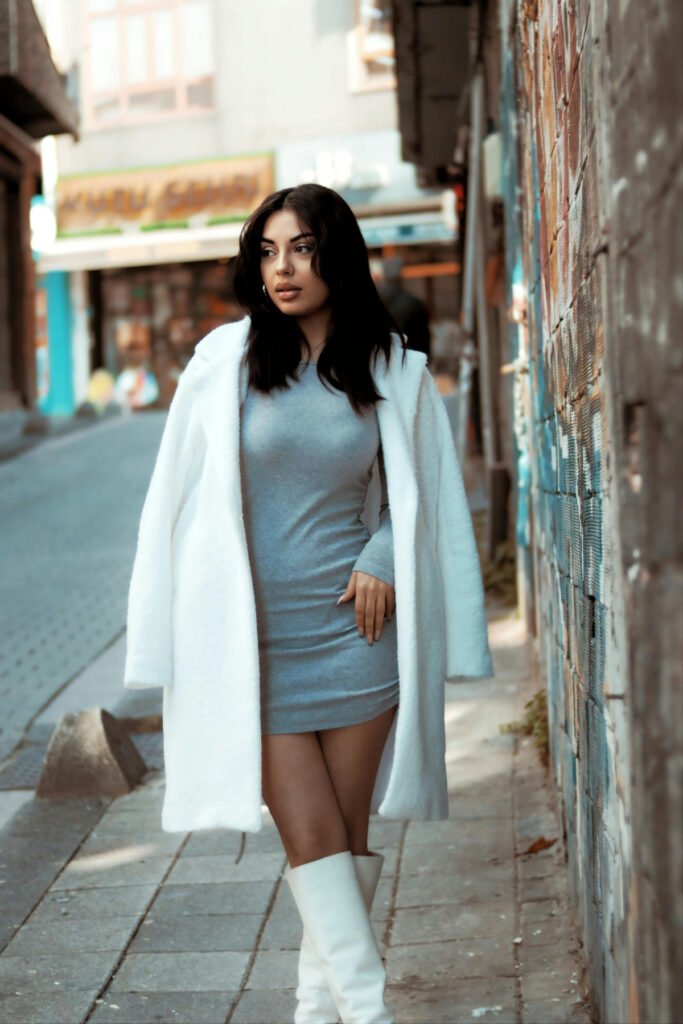 Fancy Sweater Dress Outfit (2)