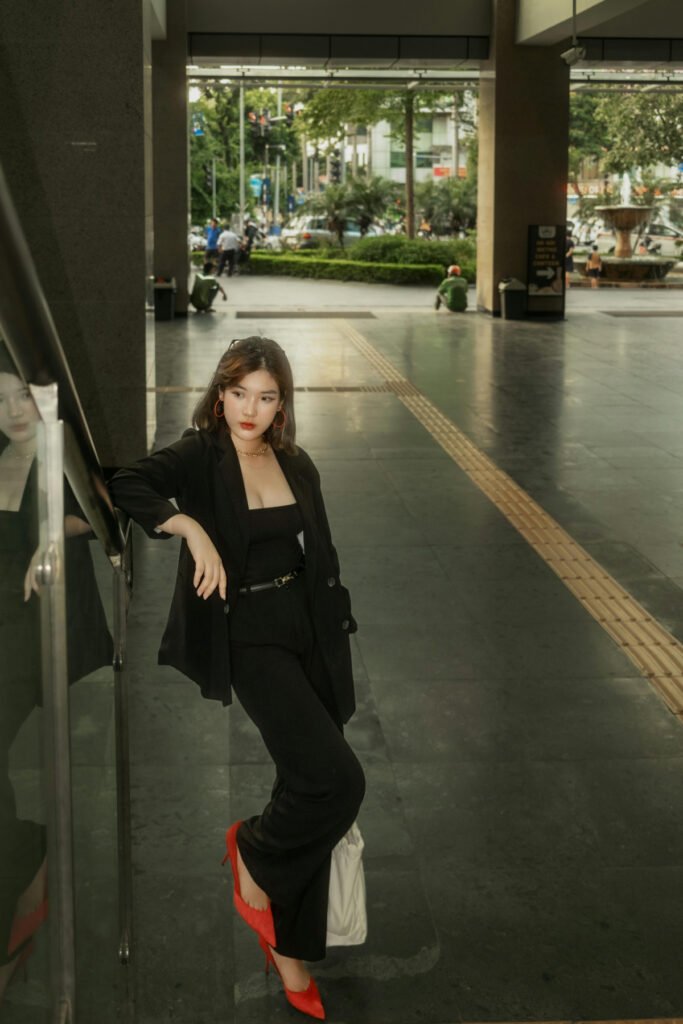 Formal Work Monochrome Outfit