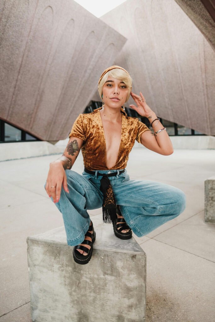 Glitter Disco Outfit