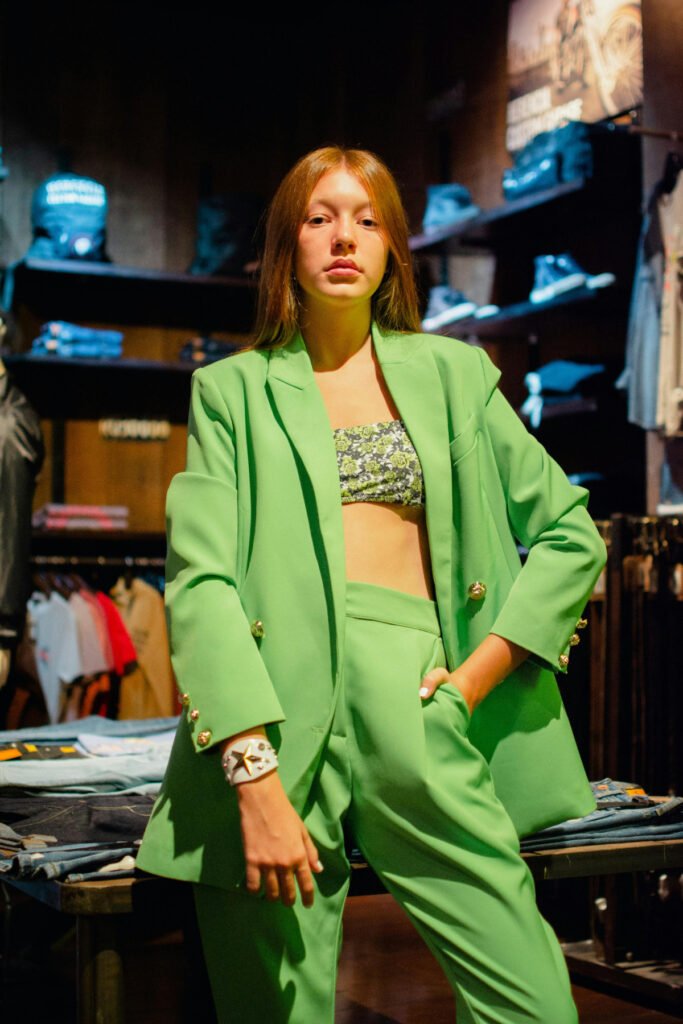 Green Monochrome Outfit (2)