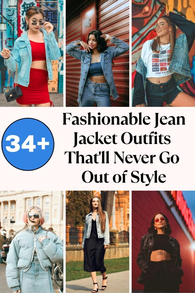 34+ Fashionable Jean Jacket Outfits That Will Never Go Out of Style 2 Jean Jacket Outfits Pins
