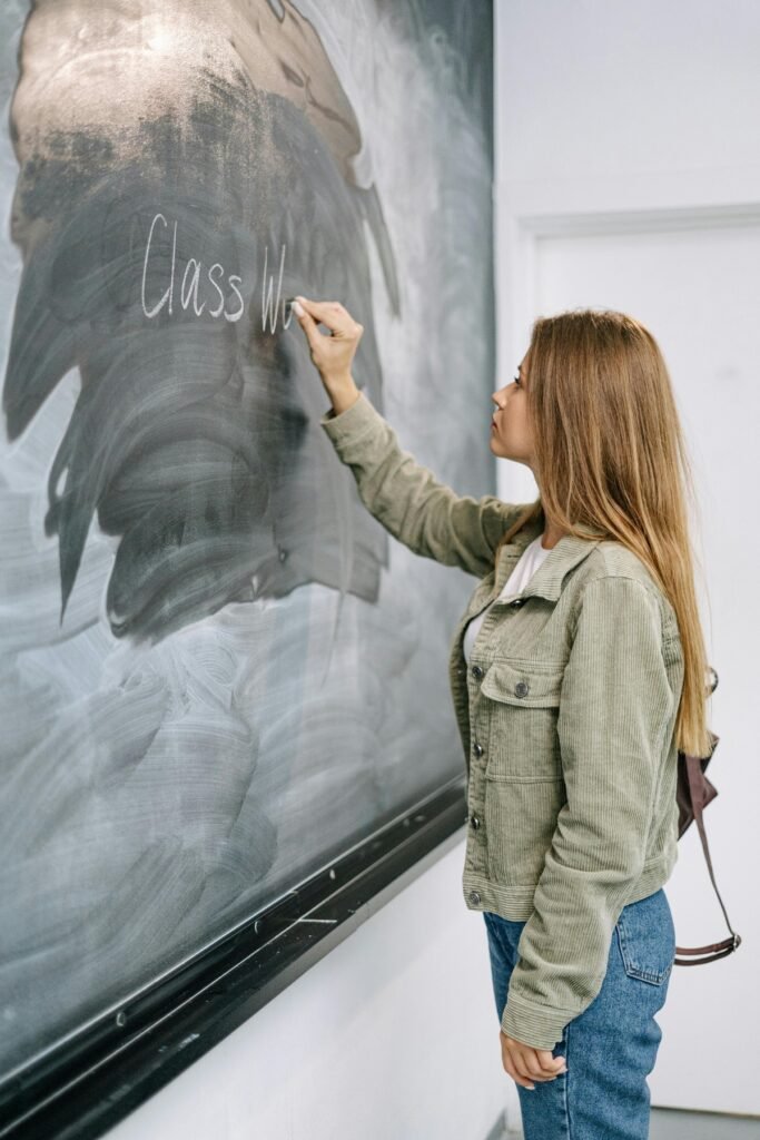 Jean-based Winter Teacher Outfit