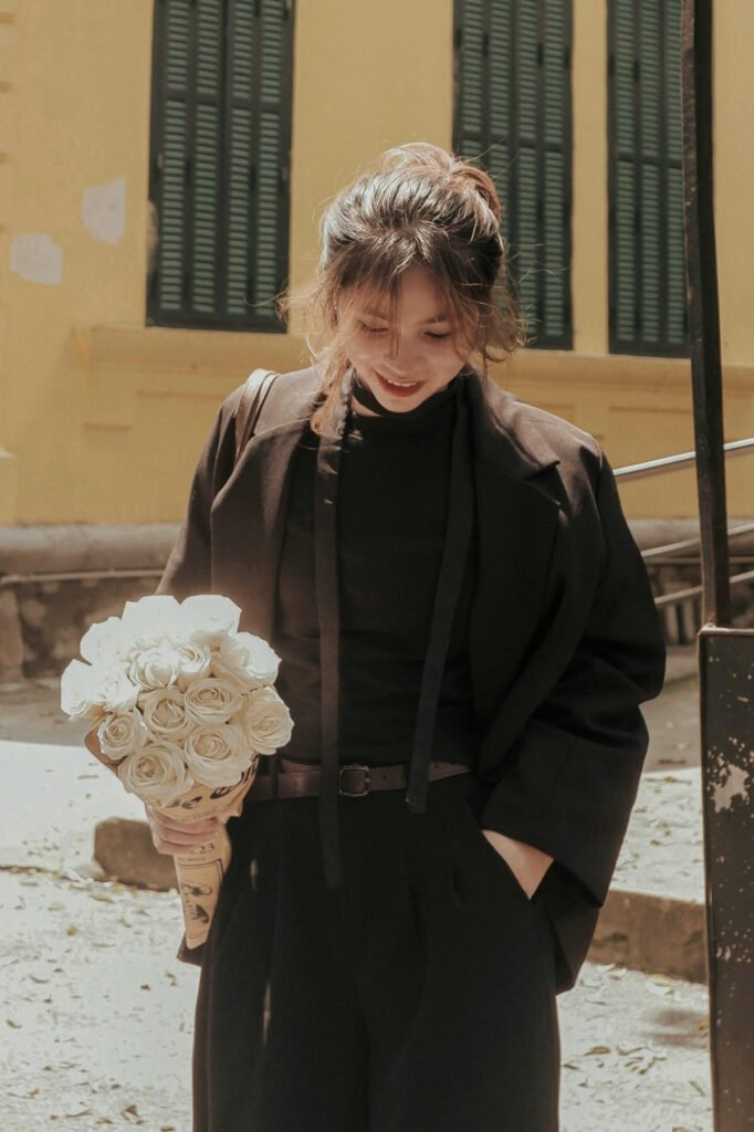 Korean Style Funeral Outfit