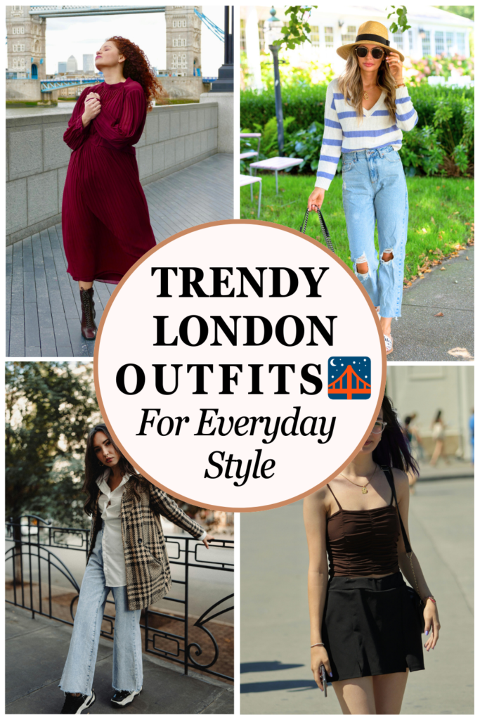 London Outfits Pins